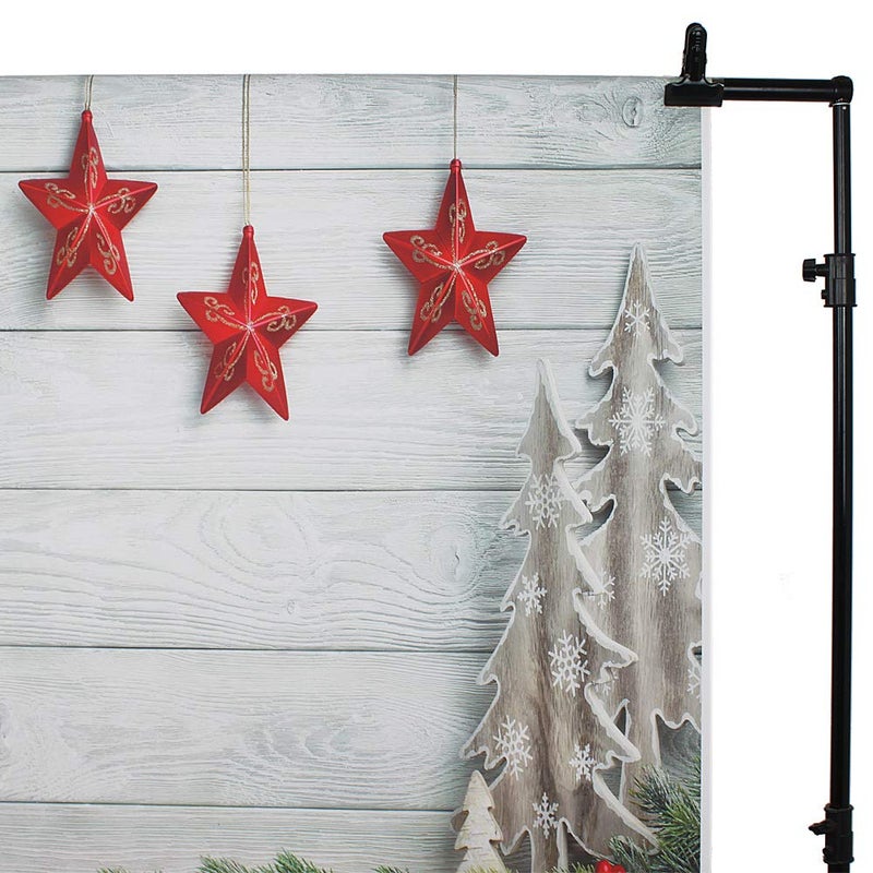 OUYIDA Christmas Theme 5X7FT Vinyl Seamless Pictorial Photography Background Computer-Printed Backdrop SD768C - Image 4